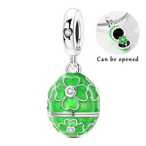Beautiful Green Egg Charm